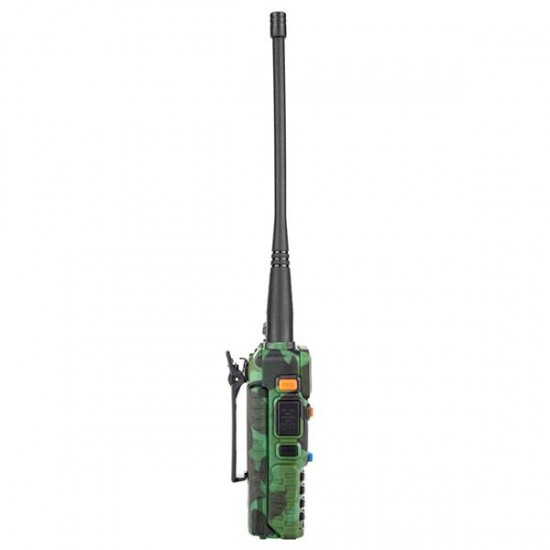 BAOFENG 1.5" LCD 5W Dual Band Walkie Talkie with 1 Flashlight Camouflage Color 
